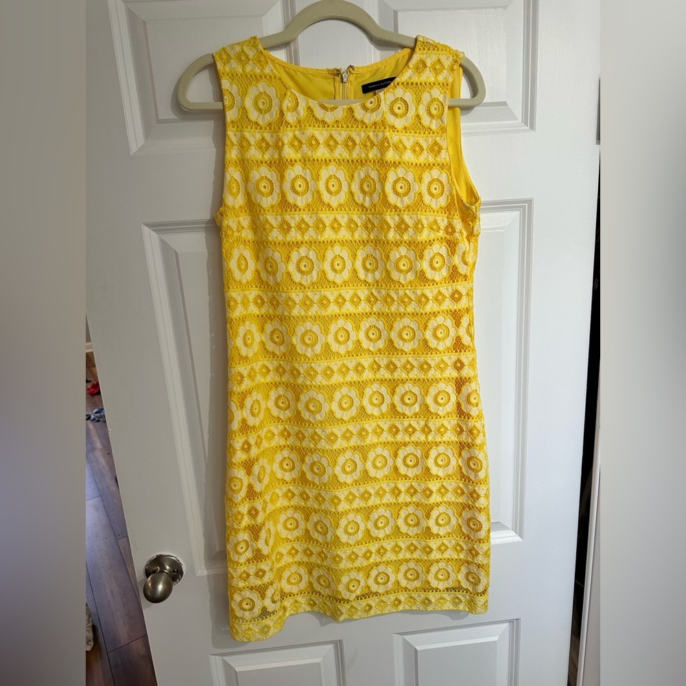 Tommy Hilfiger yellow dress